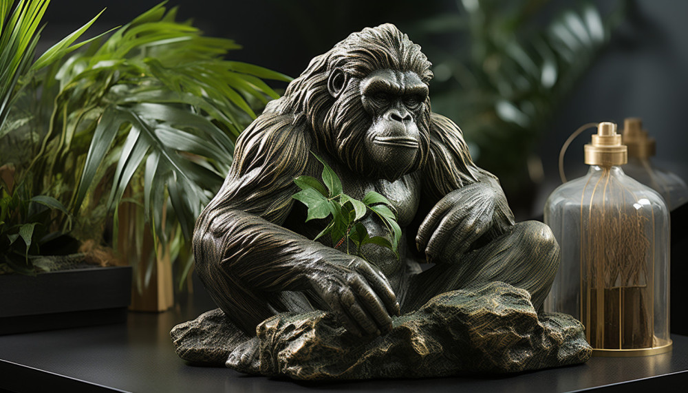 Décoration : Les meilleures statues gorilles pour décorer votre maison en 2022.