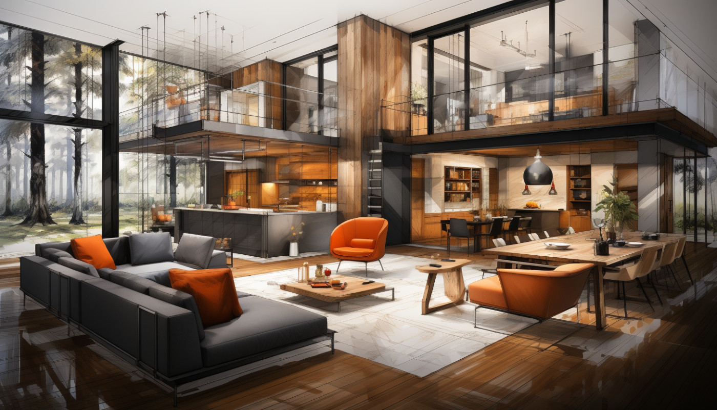 Objectif de la décoration intérieure et comparaison avec l’architecture