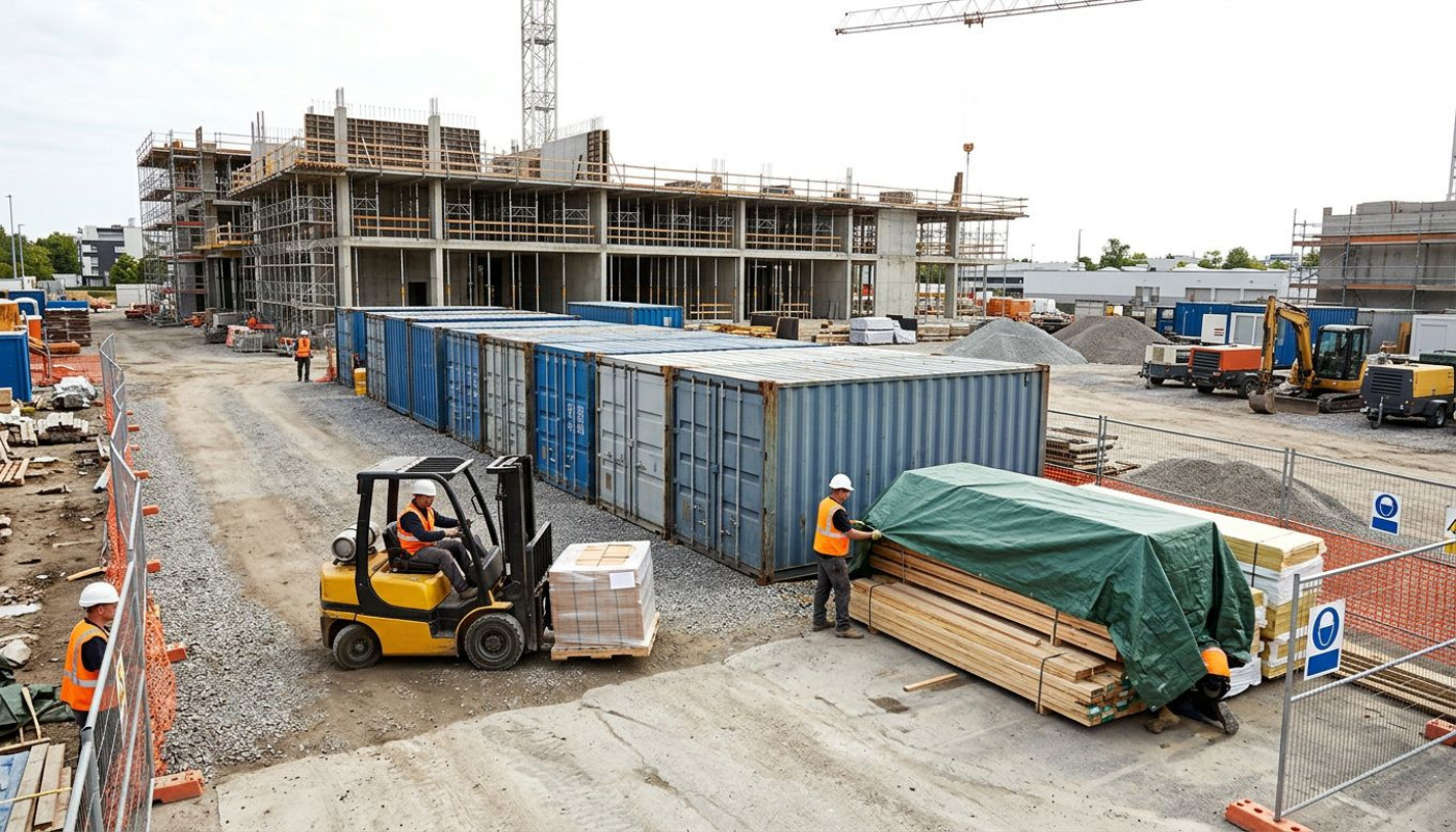 Quand la construction s'adapte aux défis du stockage temporaire